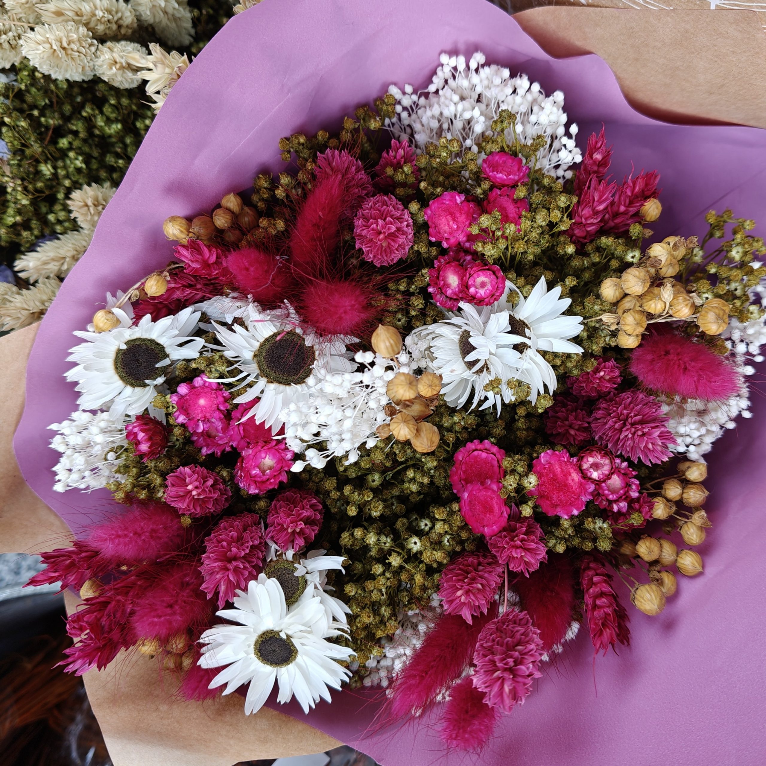 Ramo flores secas - Imagen 3