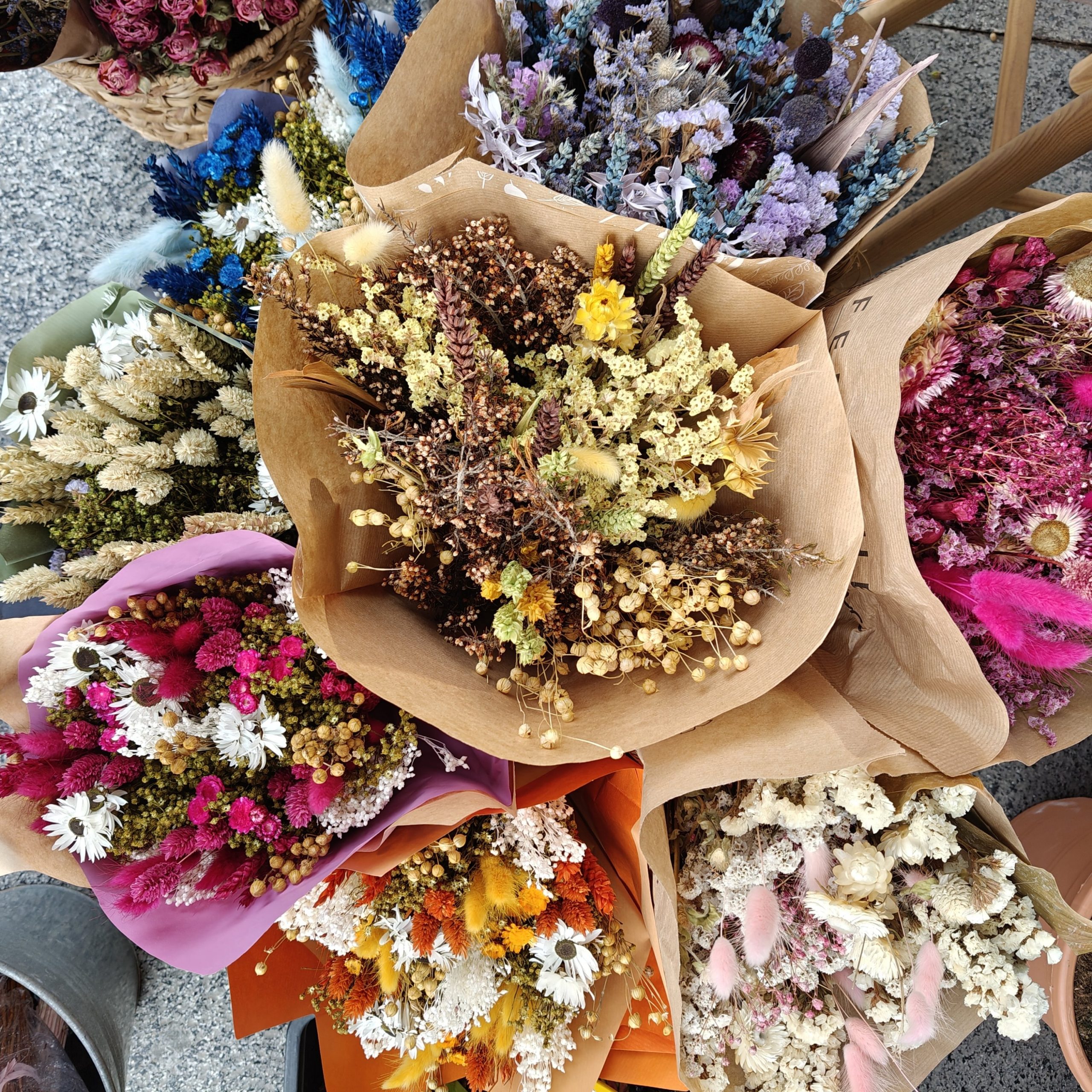 Ramo flores secas - Imagen 2