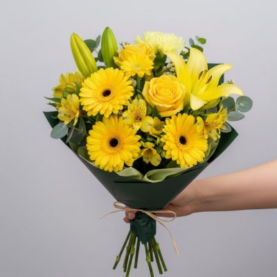 Ramo tonos amarillos